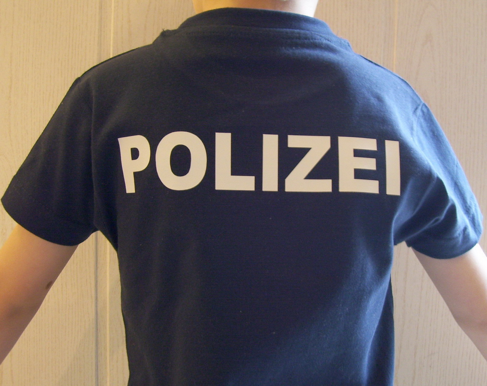 Polizei T-Shirt, - marineblau Kinder Behoerdenshop24