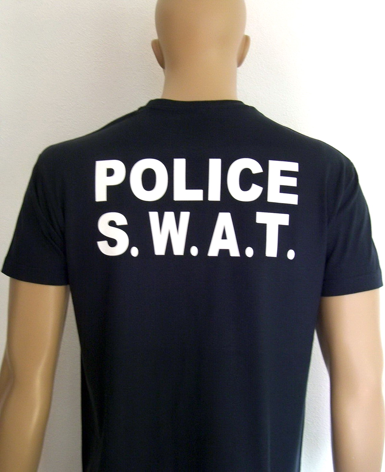 POLICE T-Shirt in marineblau / Text in 2 Farb-Varianten navy blue S bis 3XL 
